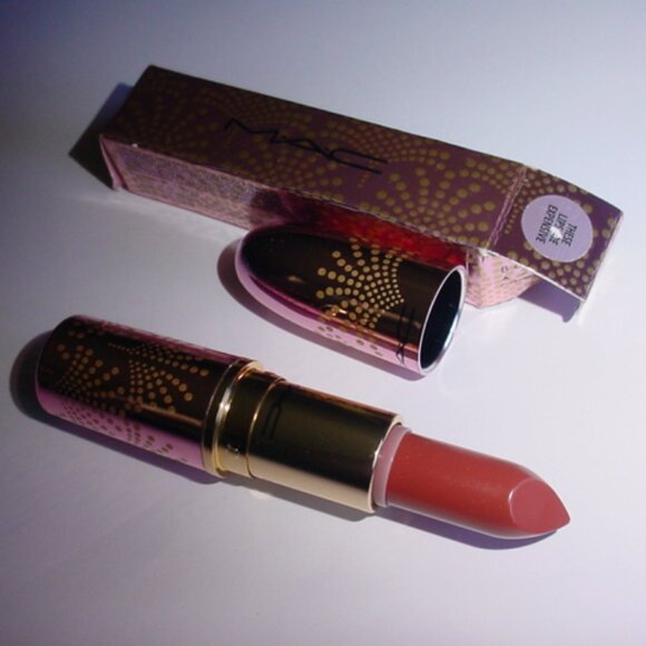 MAC NIB Lustreglass Shine Lipstick THESE LIPS ARE EXPENSIVE